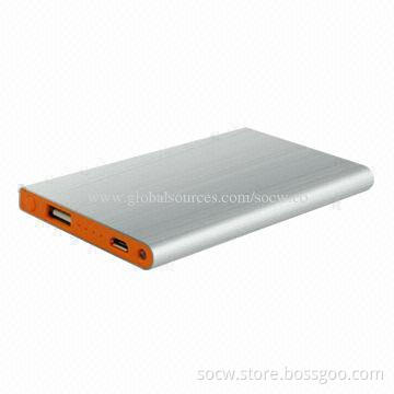 8,000mAh super-slim dual USB power banks for all mobile phones, made in China